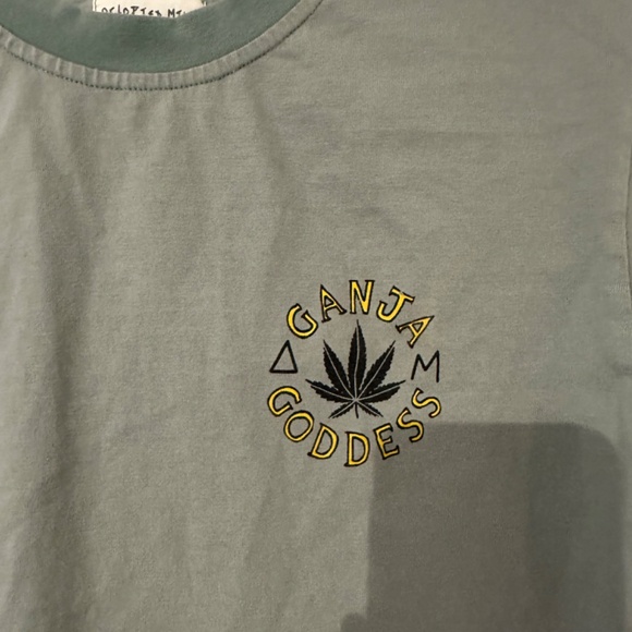 Octopied Mind Ganja Goddess T-shirt - Picture 3 of 6